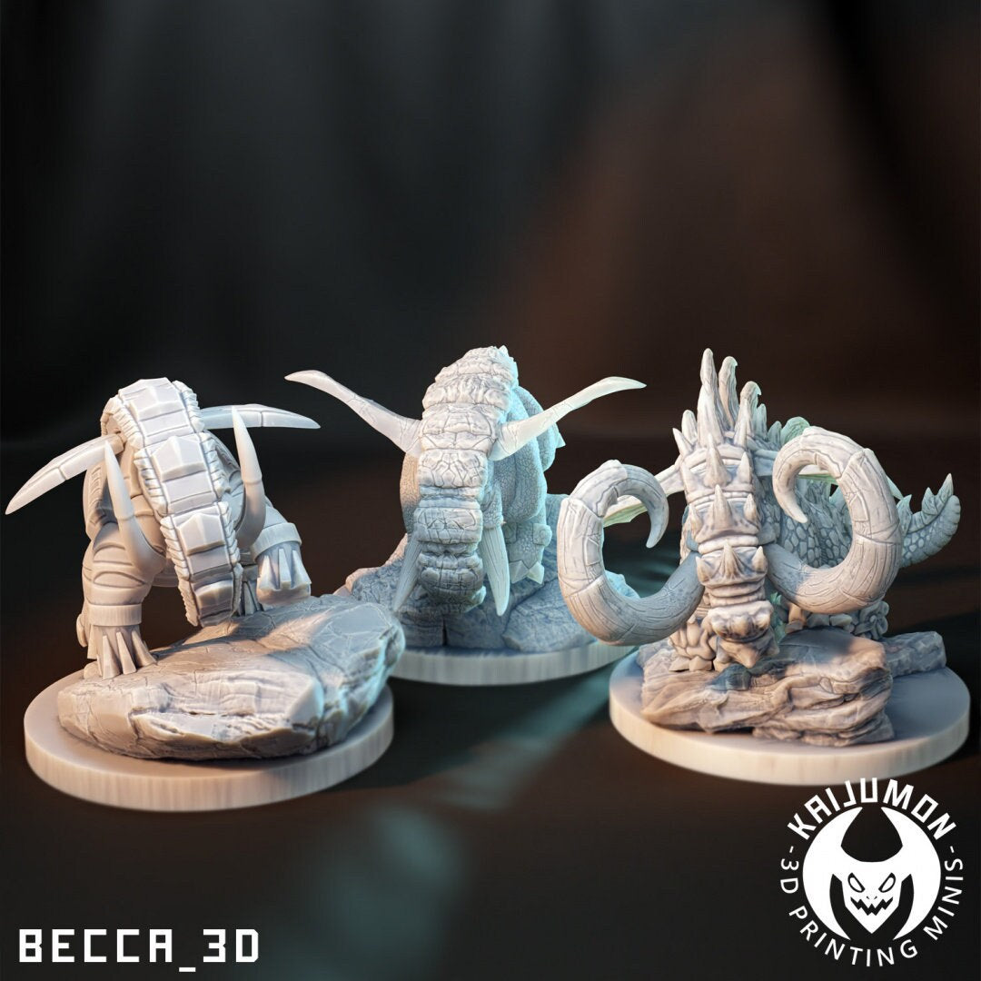 Mastodon (sculpted by Kaijumon)