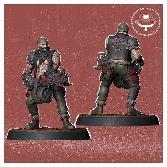 Raider 4 - Red Rock Raiders (Sculpted by Vermillion Miniatures)