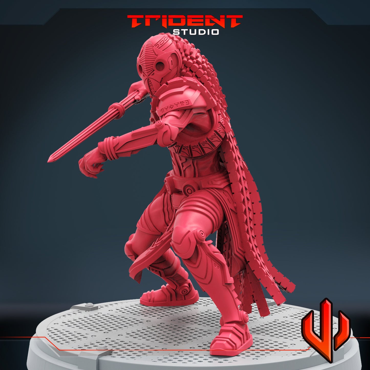 Midnight Angel A (Fan art sculpted by Trident Studio) (Crisis Protocol Proxy/Alternative)
