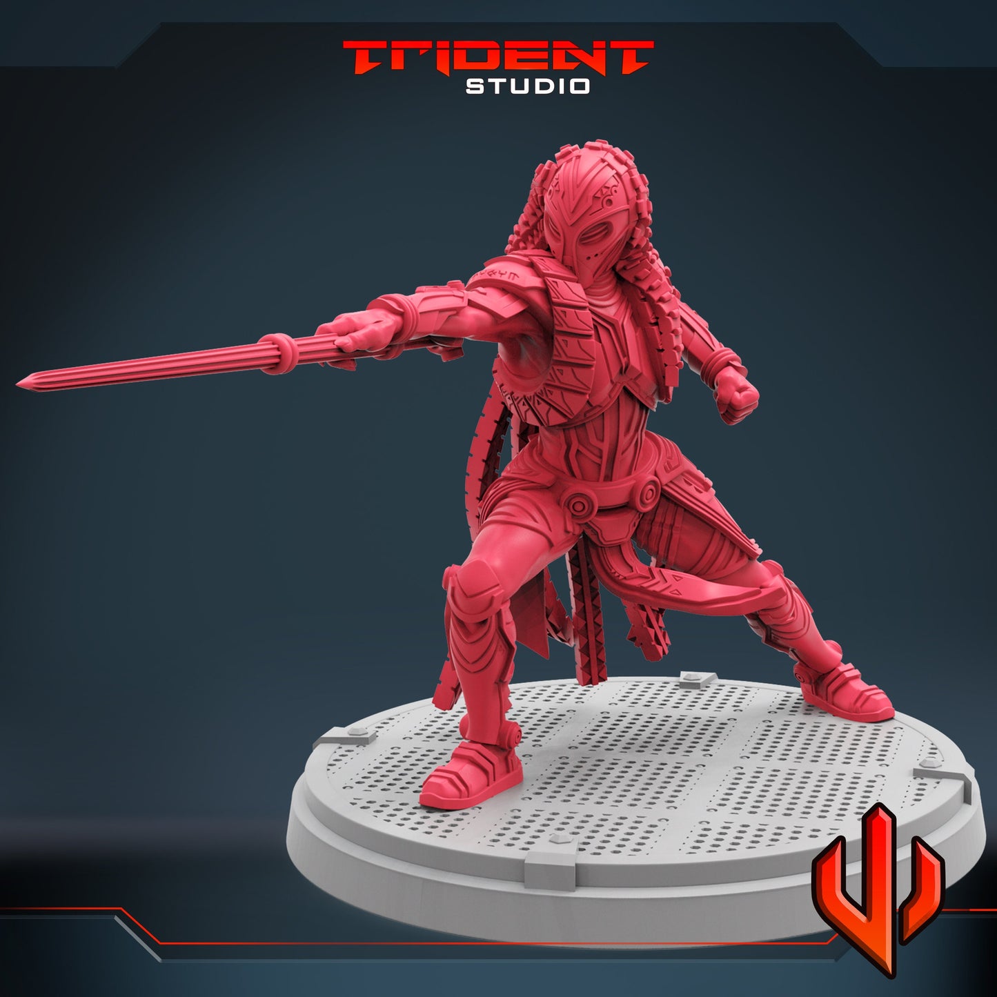 Midnight Angel B (Fan art sculpted by Trident Studio) (Crisis Protocol Proxy/Alternative)
