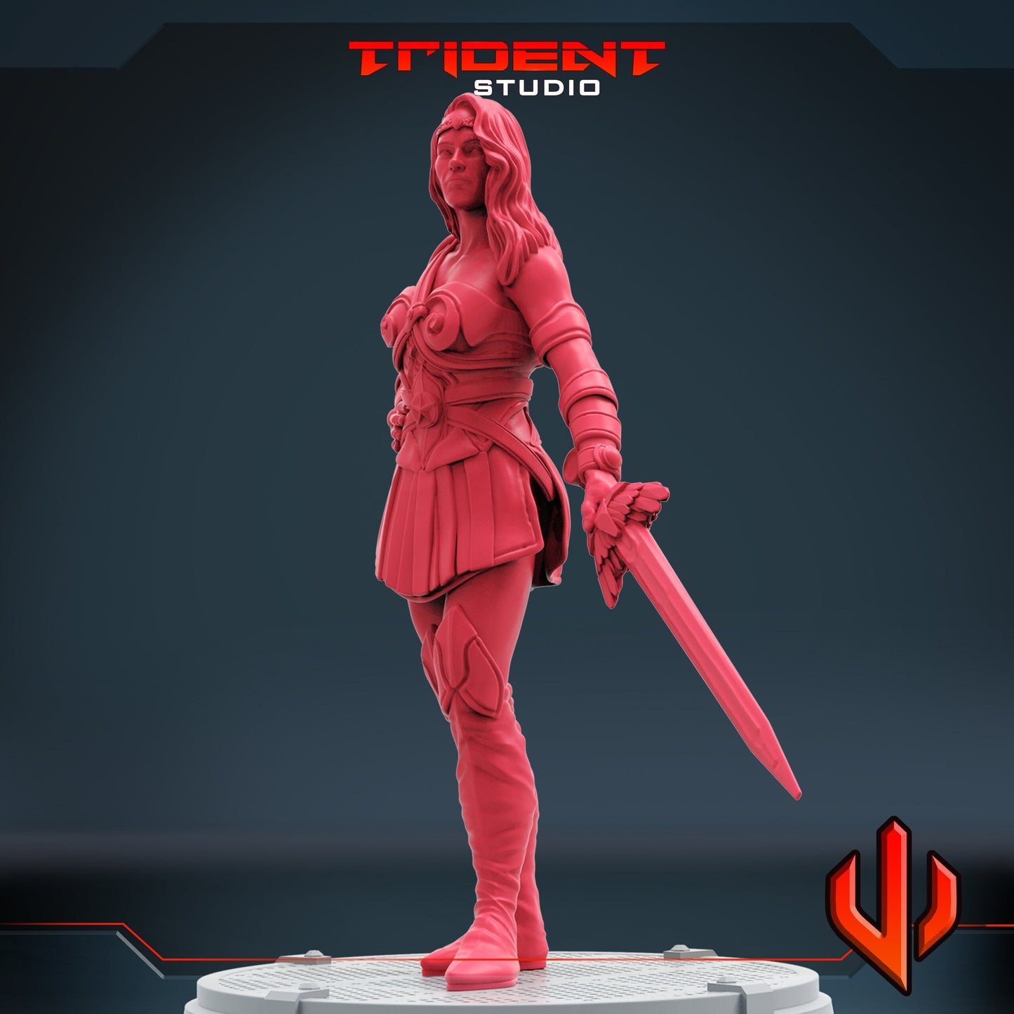 Queen Maeva (Fan art sculpted by Trident Studio) (Crisis Protocol Proxy/Alternative)