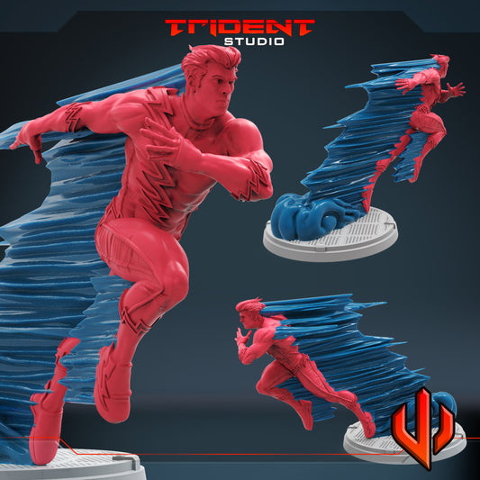 Quicksilver (Fan art sculpted by Trident Studio) (Crisis Protocol Proxy/Alternative)