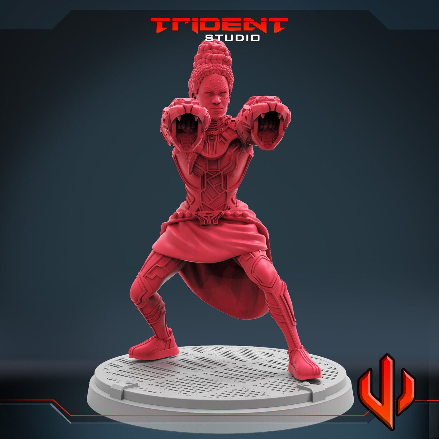 Shuri C (Fan art sculpted by Trident Studio) (Crisis Protocol Proxy/Alternative)