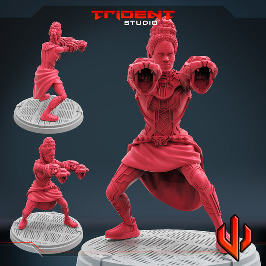 Shuri C (Fan art sculpted by Trident Studio) (Crisis Protocol Proxy/Alternative)