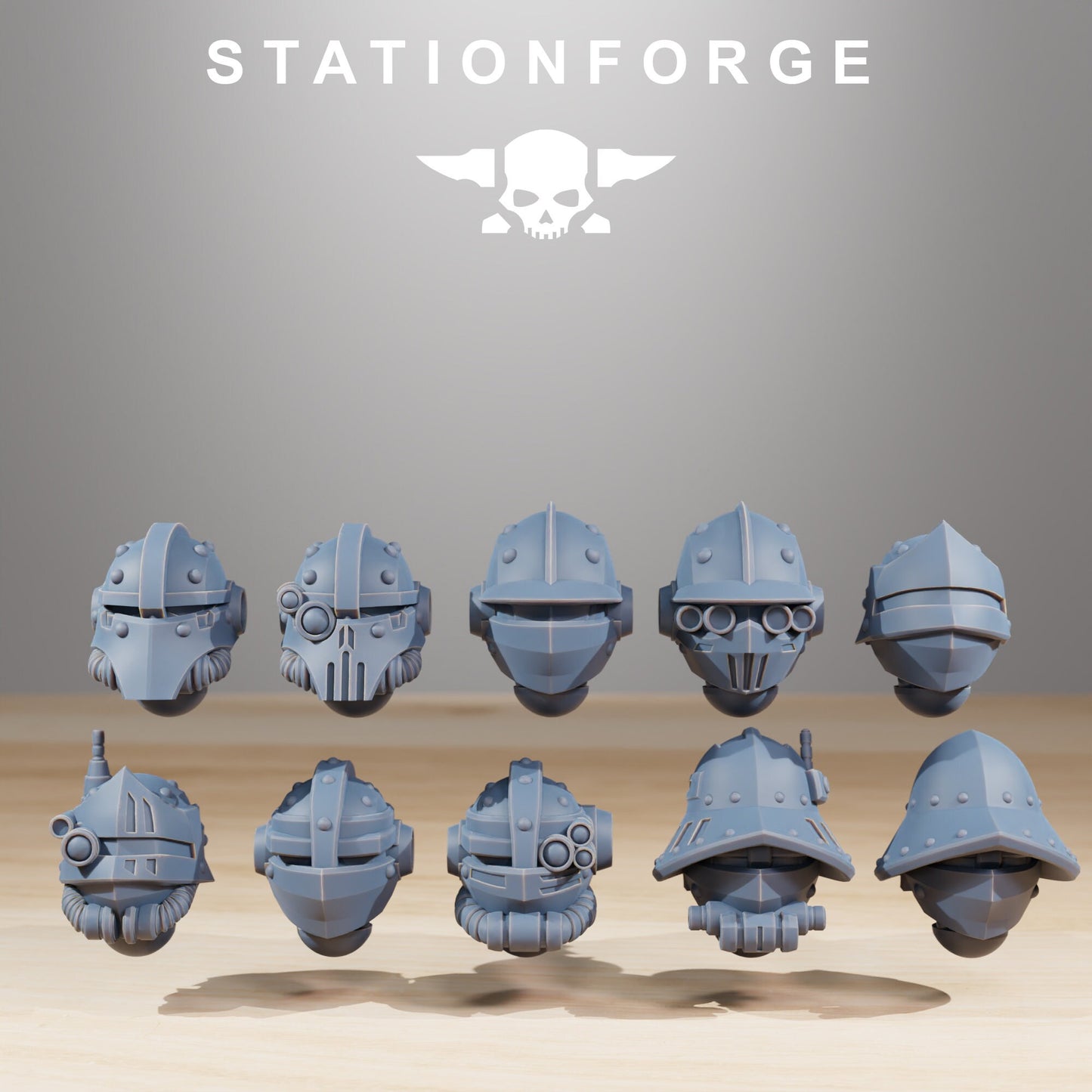 Scavenger Frontliners Infantry - set of 10 (sculpted by Stationforge)