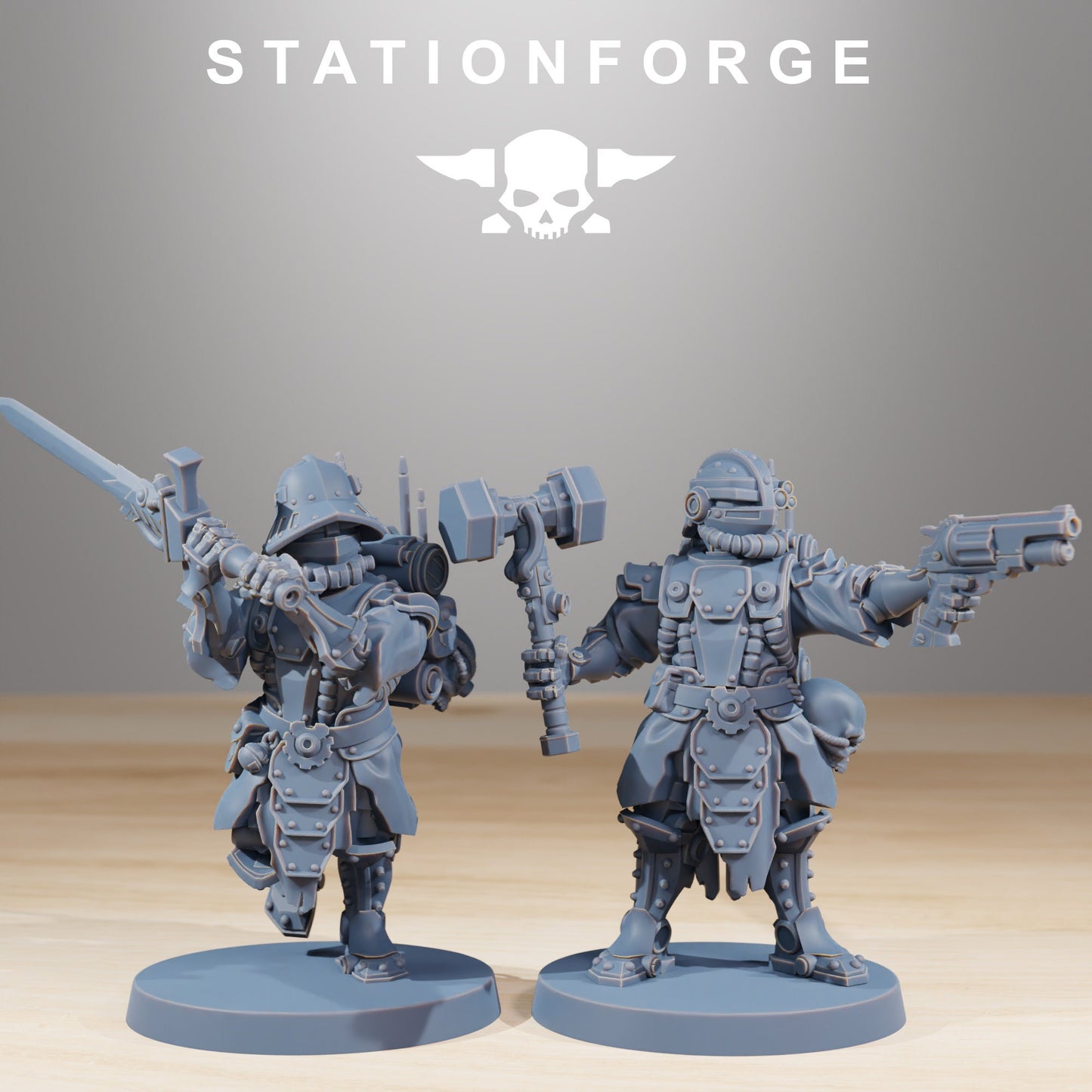 Scavenger Frontliners Infantry - set of 10 (sculpted by Stationforge)