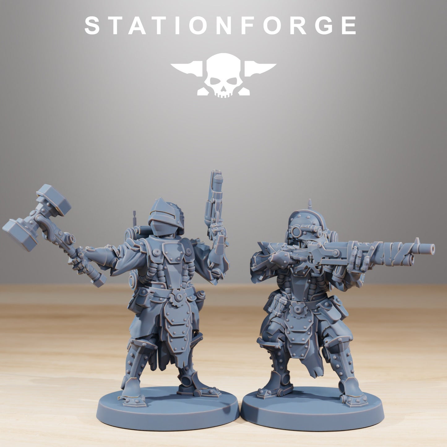 Scavenger Frontliners Infantry - set of 10 (sculpted by Stationforge)