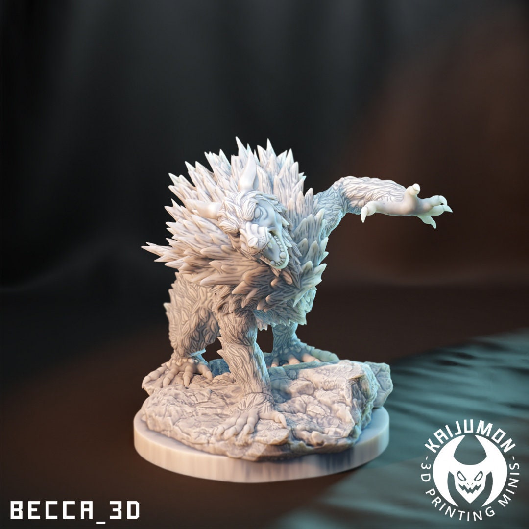 Fire Badger (sculpted by Kaijumon)