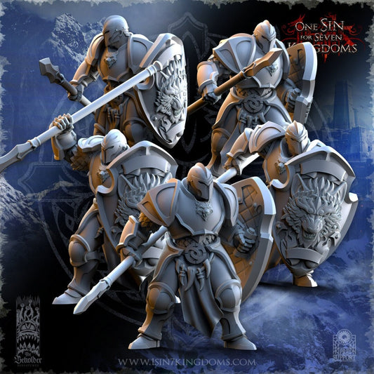 Stormwolves Warriors (sculpted by Beholder Miniatures)