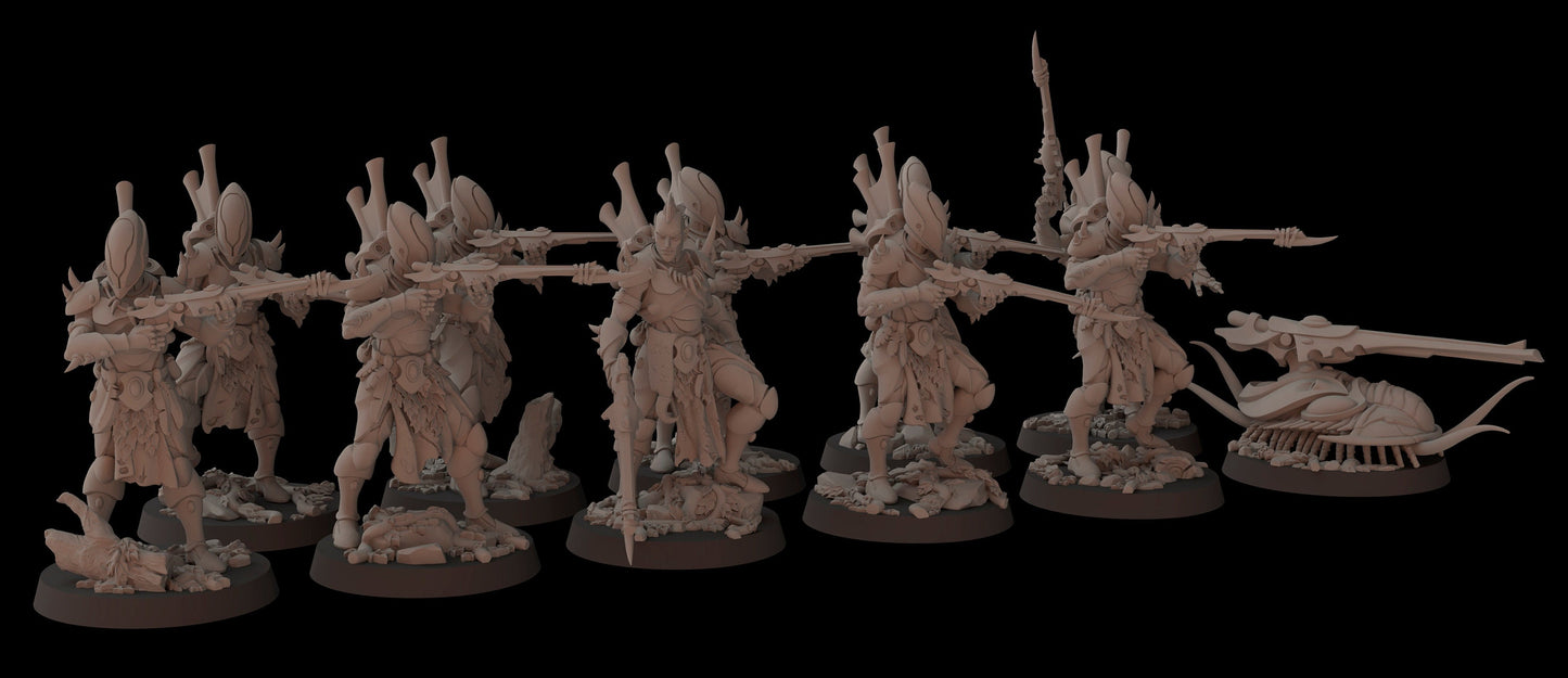 Aeterni Primeval Troops - set of 11 (Sculpted by Fantasy Cult Miniatures)