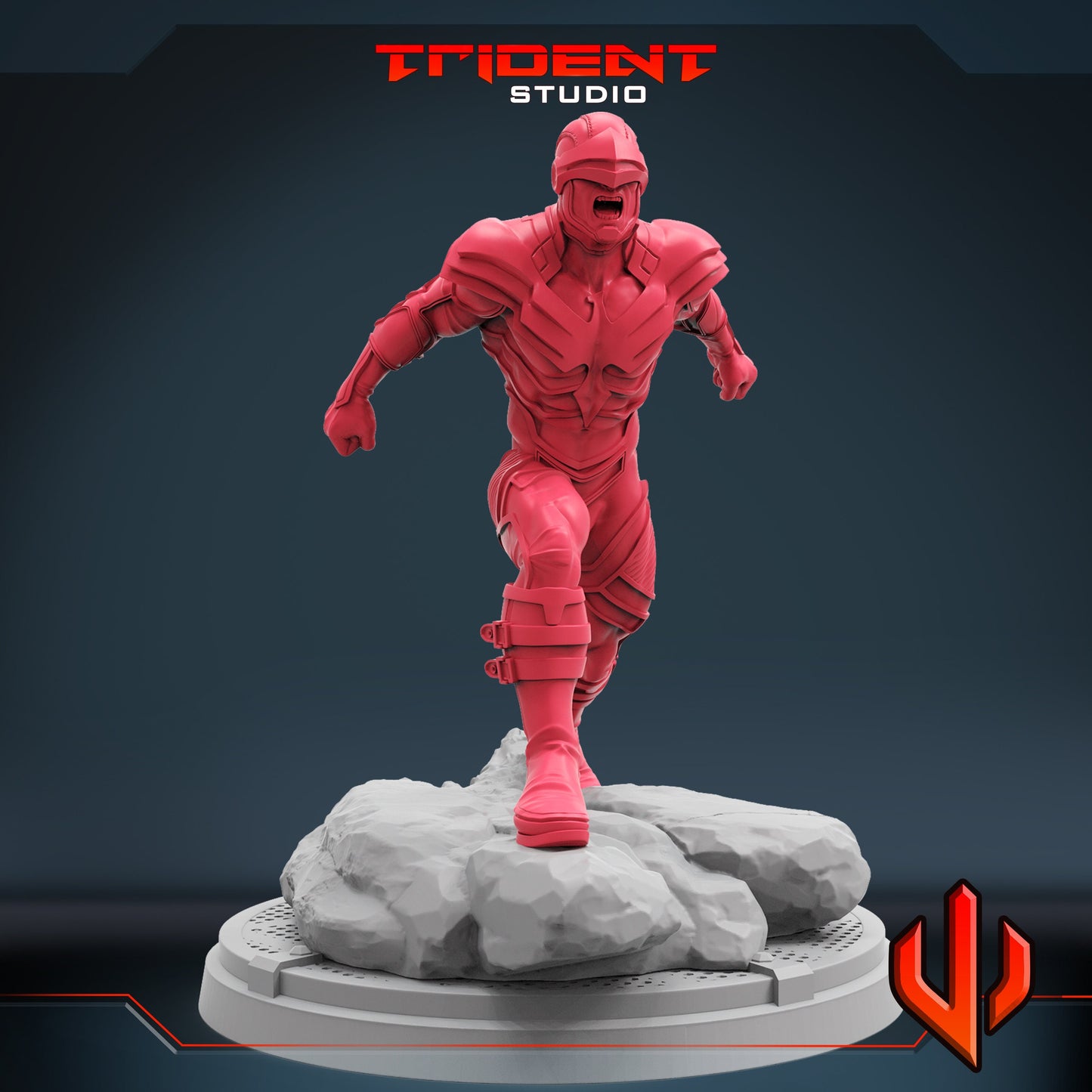 Phoenix Force Cyclops (Fan art sculpted by Trident Studio) (Crisis Protocol Proxy/Alternative)