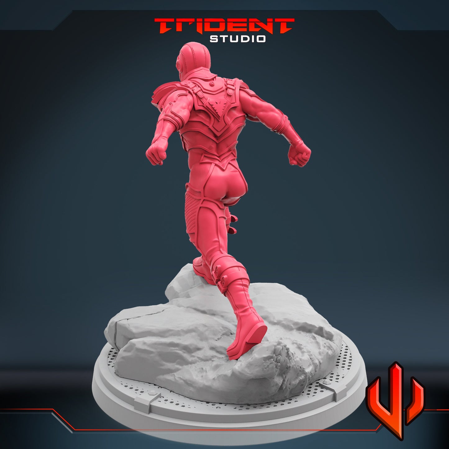 Phoenix Force Cyclops (Fan art sculpted by Trident Studio) (Crisis Protocol Proxy/Alternative)