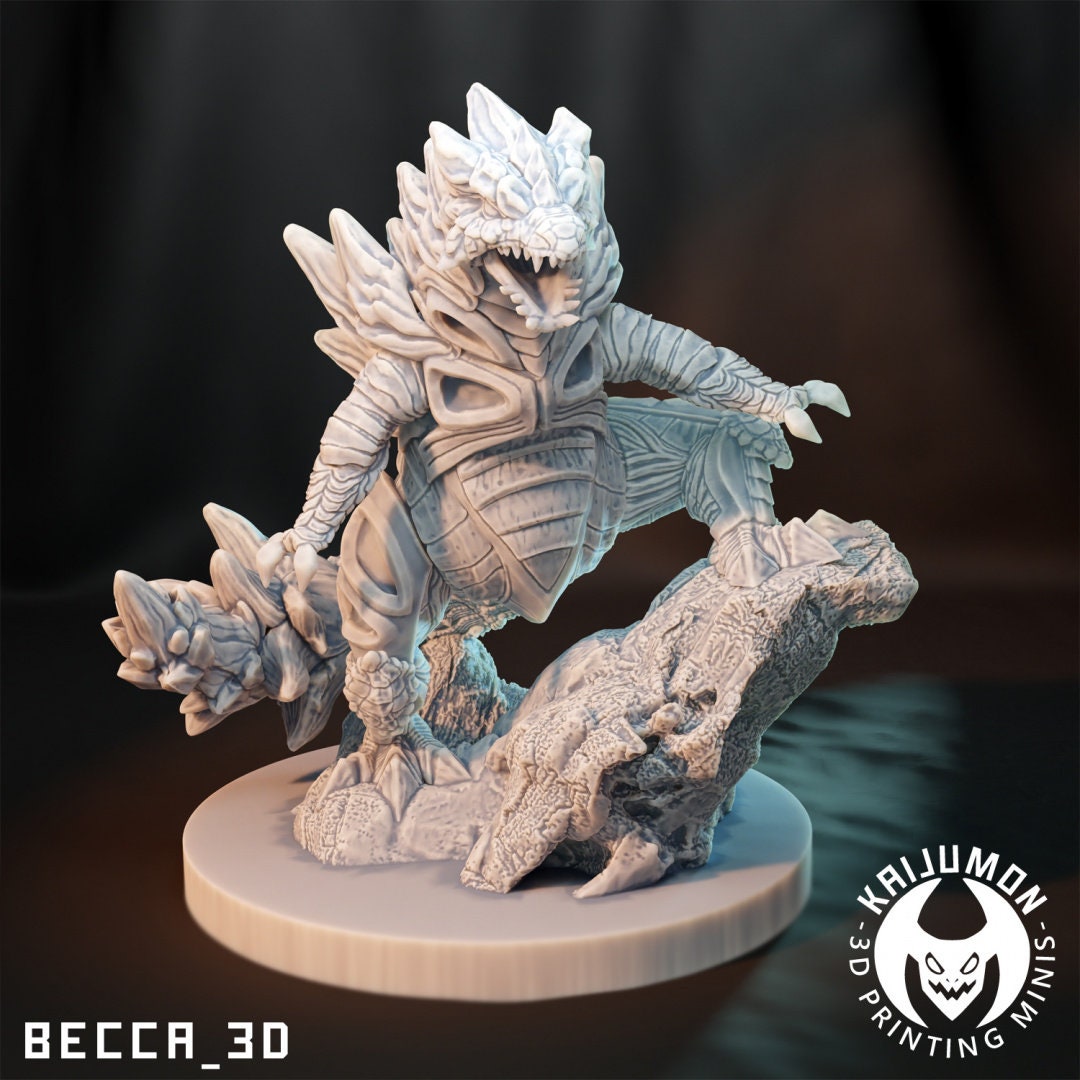 Rock Kaiju (sculpted by Kaijumon)