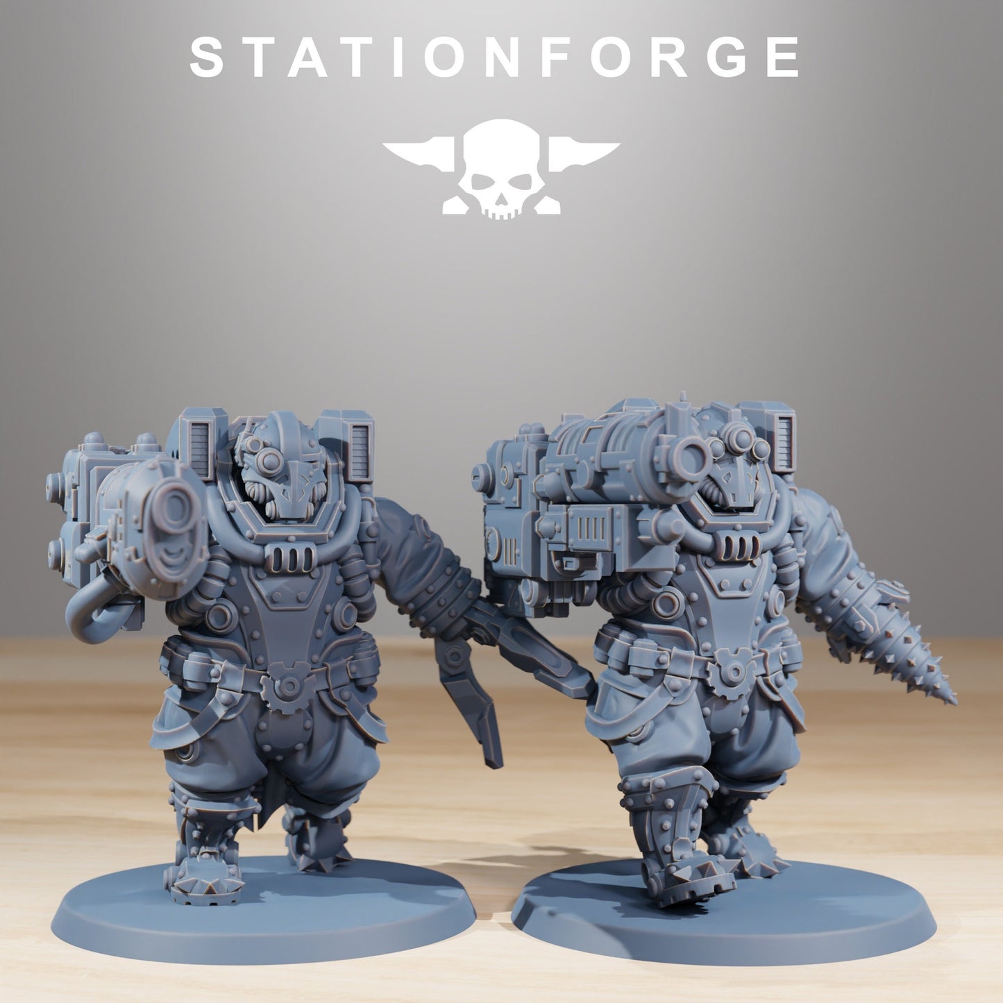 Scavenger Frontliners Heavy Support - set of 10 (sculpted by Stationforge)