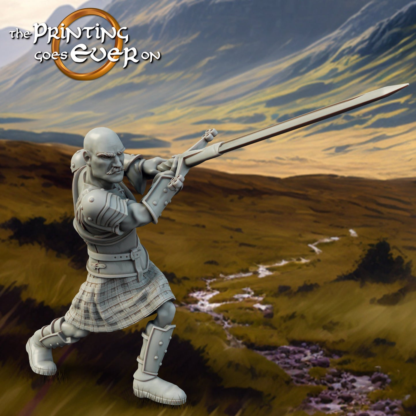 Clansmen C - Allies and Fiefs - Vol. 1 (sculpted by Print Goes Ever On)