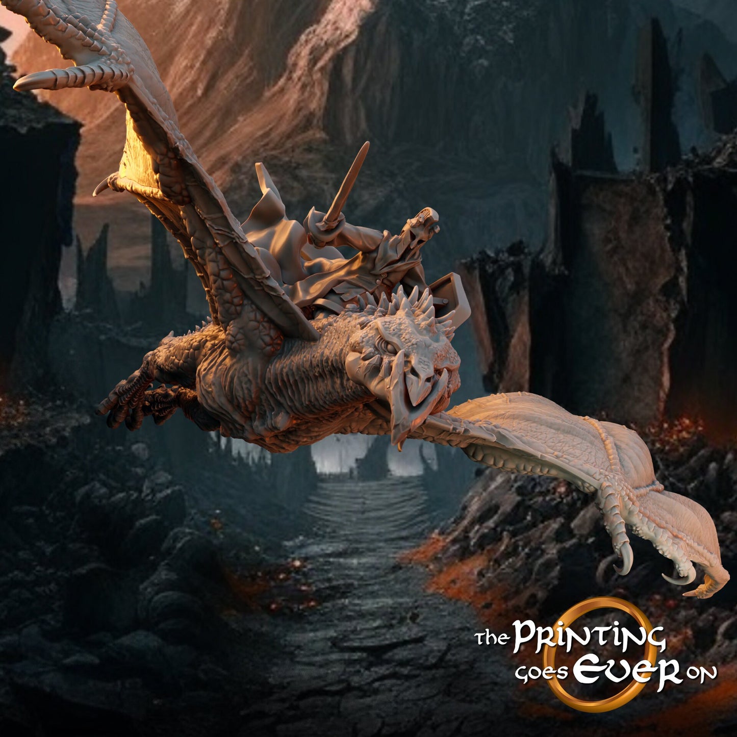 Wraithbeast D - Forces of Evil - Vol. 1(sculpted by Print Goes Ever On)