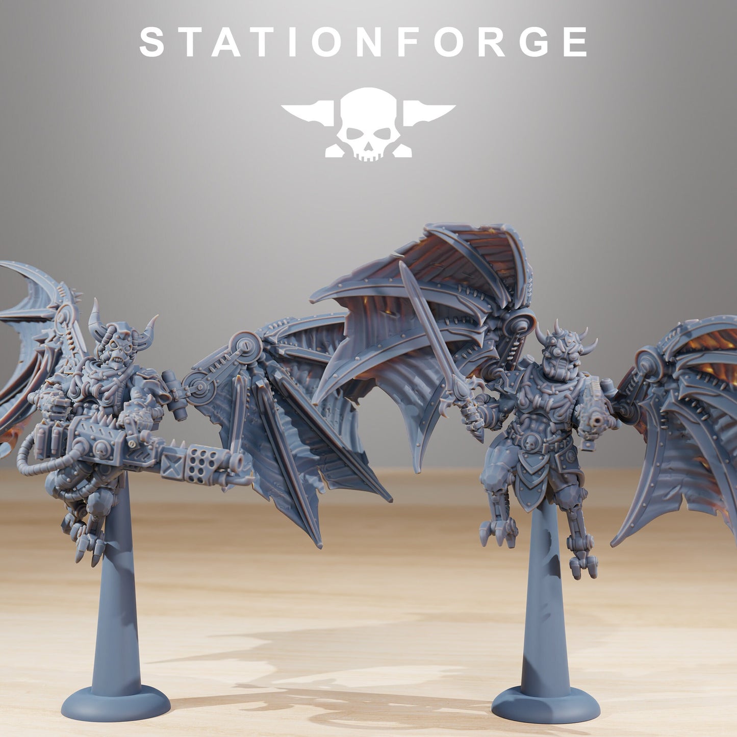 Scavenger Pythonicus Flyers - set of 10 (sculpted by Stationforge)