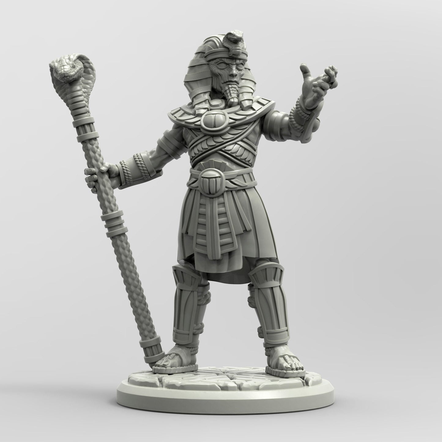 The Black Pharoah (sculpted by Adaevy Creations)