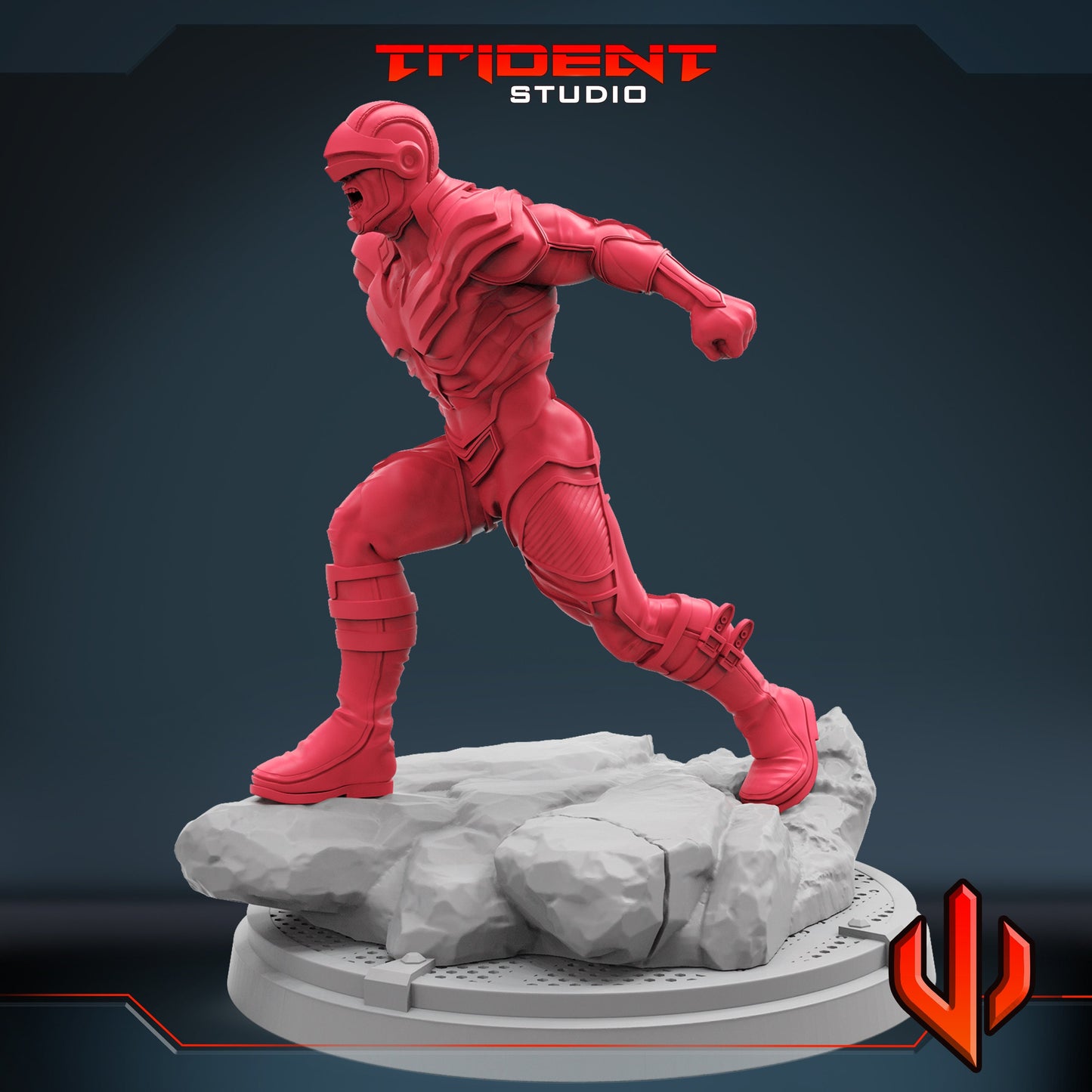 Phoenix Force Cyclops (Fan art sculpted by Trident Studio) (Crisis Protocol Proxy/Alternative)