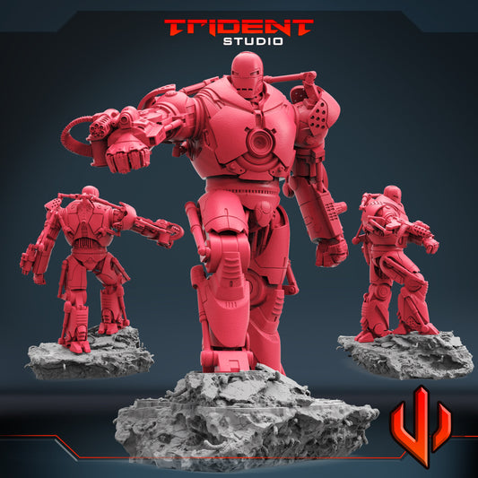 Ironmonger (Fan art sculpted by Trident Studio) (Crisis Protocol Proxy/Alternative)