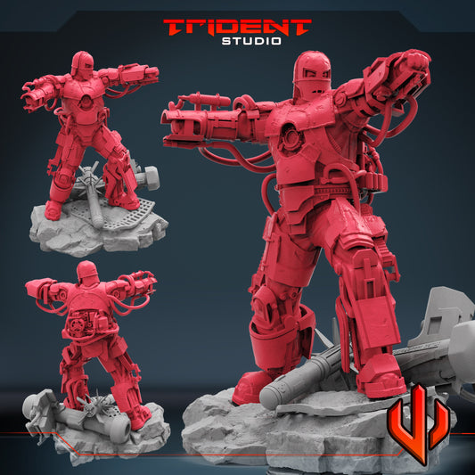 Mk1 Iron Man (Fan art sculpted by Trident Studio) (Crisis Protocol Proxy/Alternative)