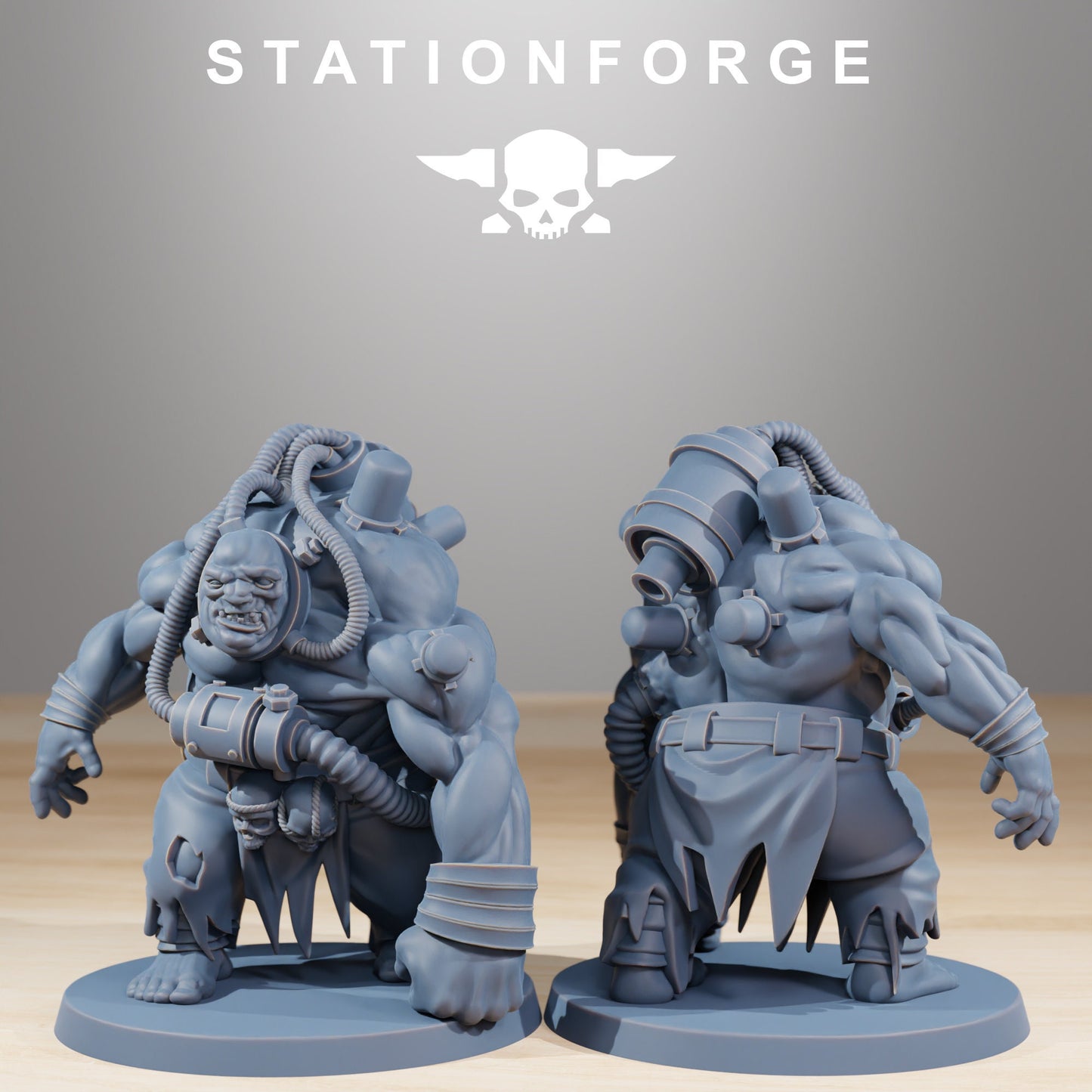 Corrupted Guard Nomads - set of 10 (with Mutant option) (sculpted by Stationforge)