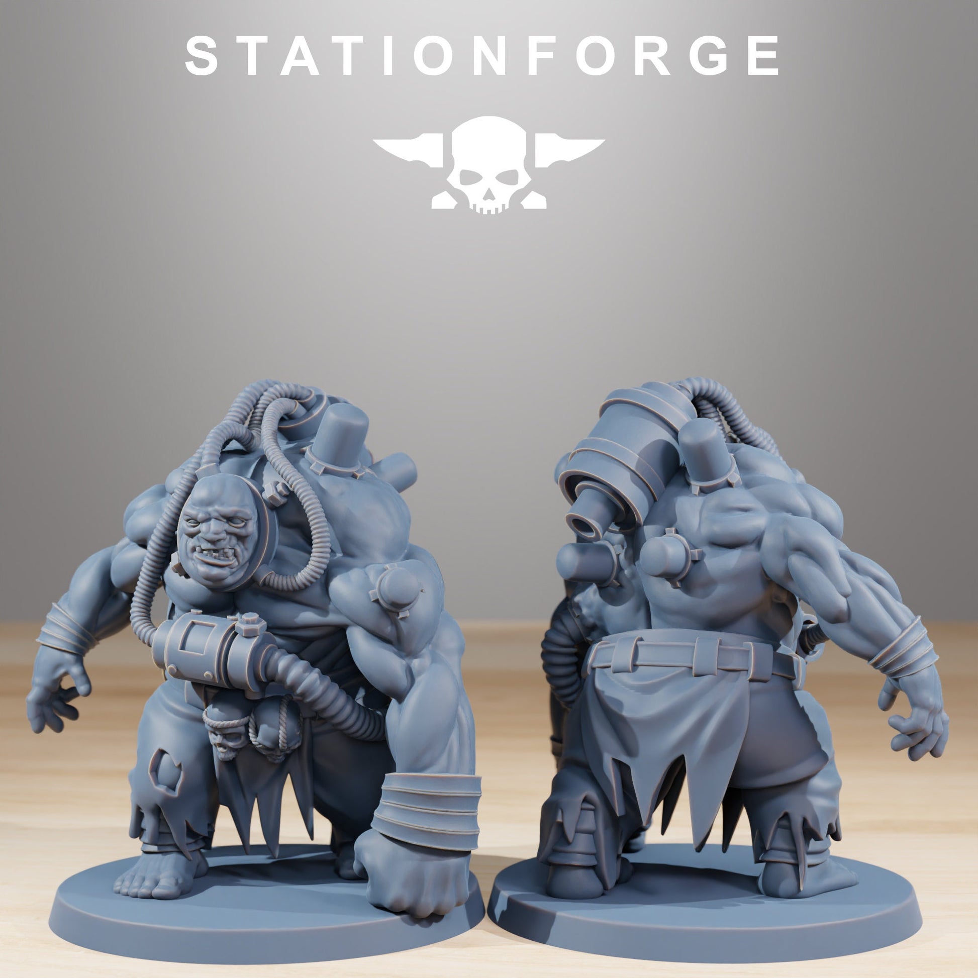 Corrupted Guard Nomads - set of 10 (with Mutant option) (sculpted by Stationforge)