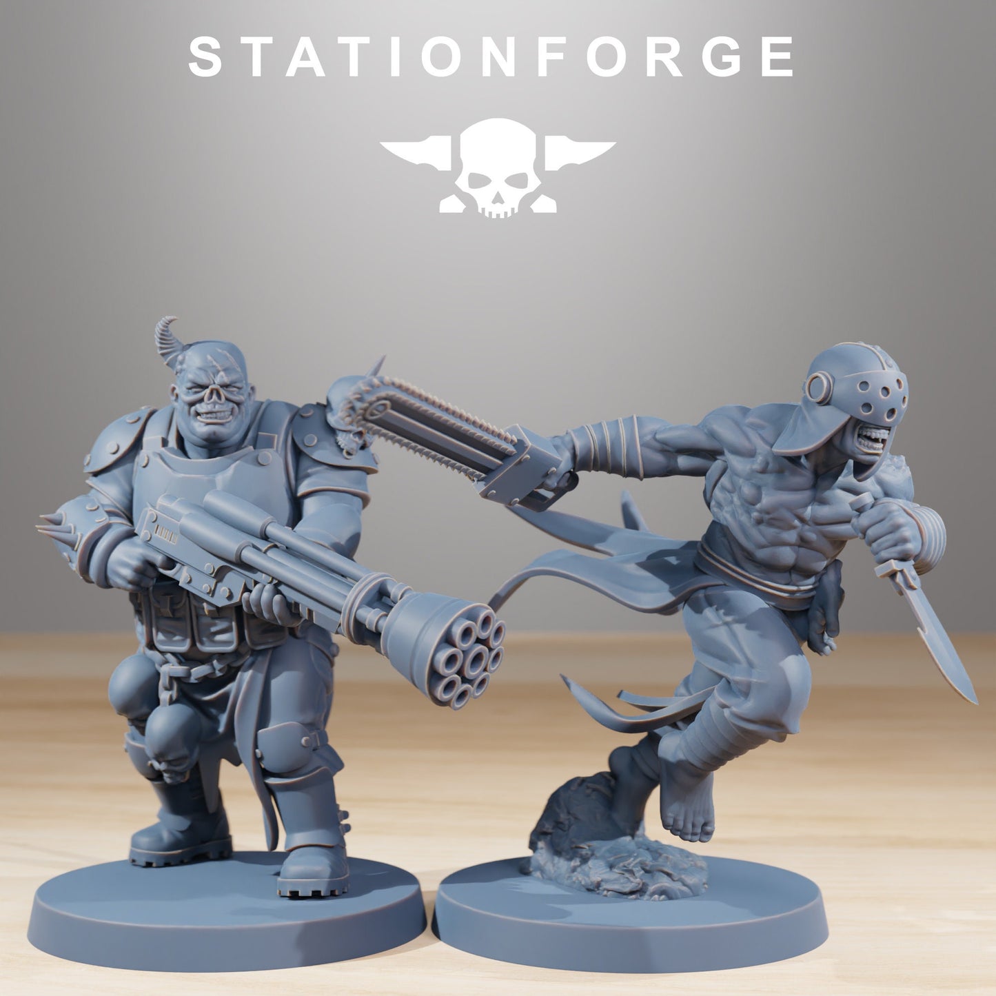 Corrupted Guard Nomads - set of 10 (with Mutant option) (sculpted by Stationforge)