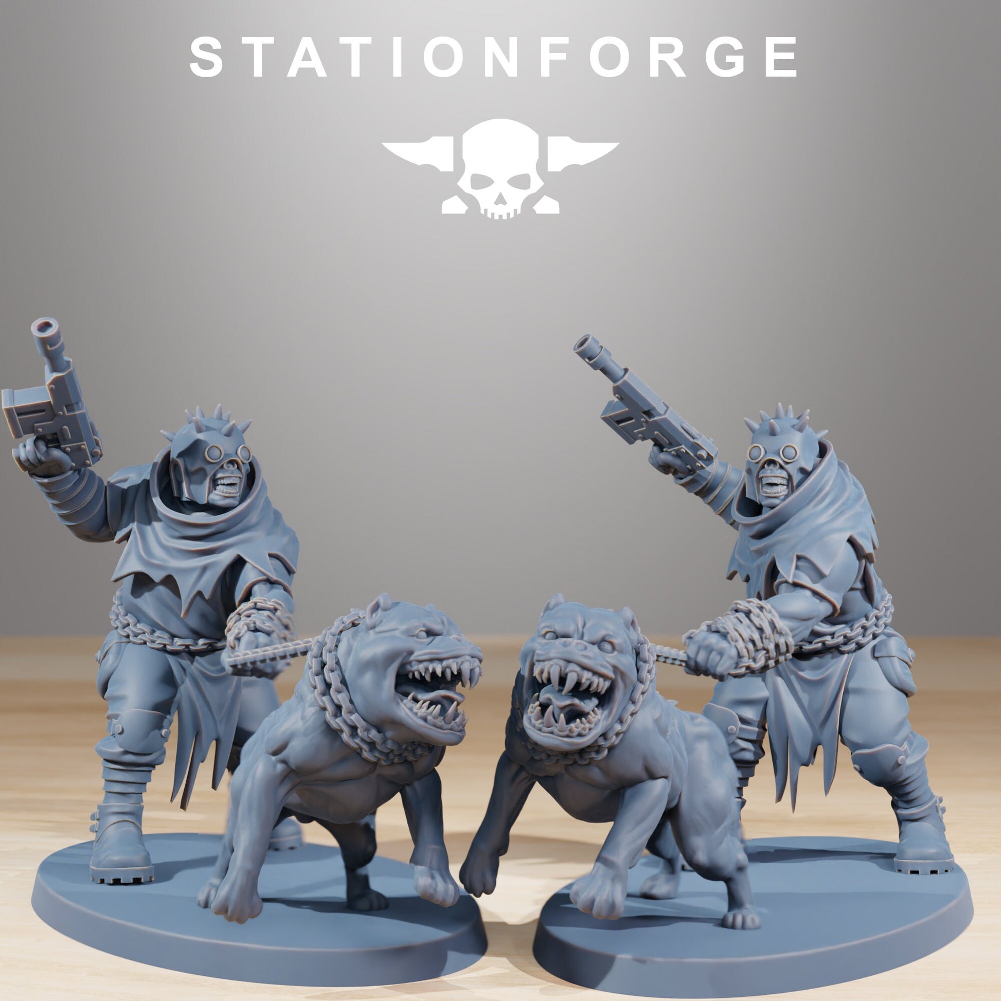 Corrupted Guard Nomads - set of 10 (with Mutant option) (sculpted by Stationforge)