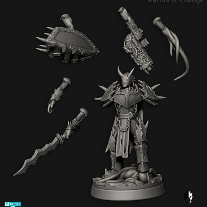 Warrior of Change - Demons of Change (Sculpted by Edge Miniatures)
