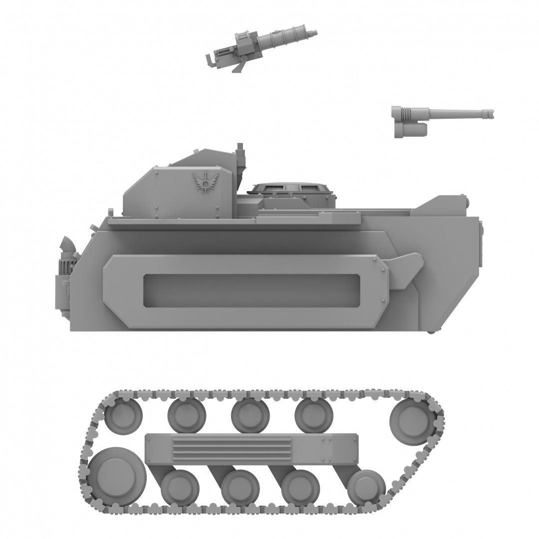 Foederatii Assault Boat (1) (sculpted by That Evil One)