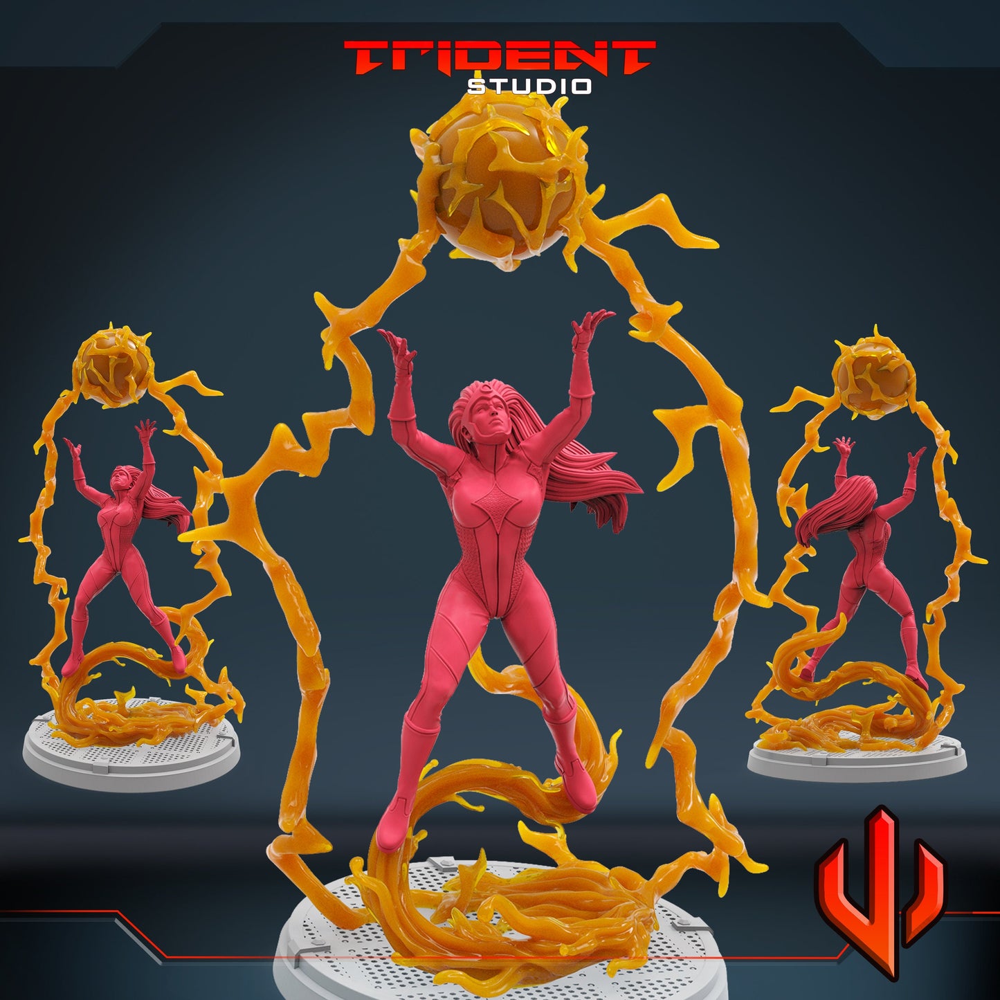 Dark Star (Fan art sculpted by Trident Studio) (Crisis Protocol Proxy/Alternative)