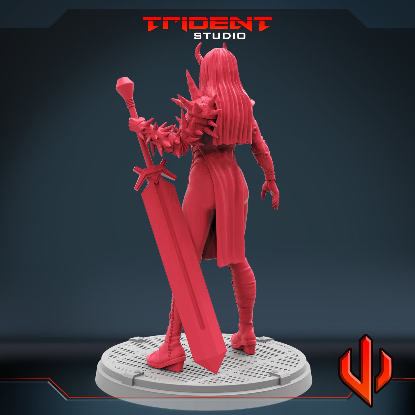 Magik Phoenix Force A (Fan art sculpted by Trident Studio) (Crisis Protocol Proxy/Alternative)
