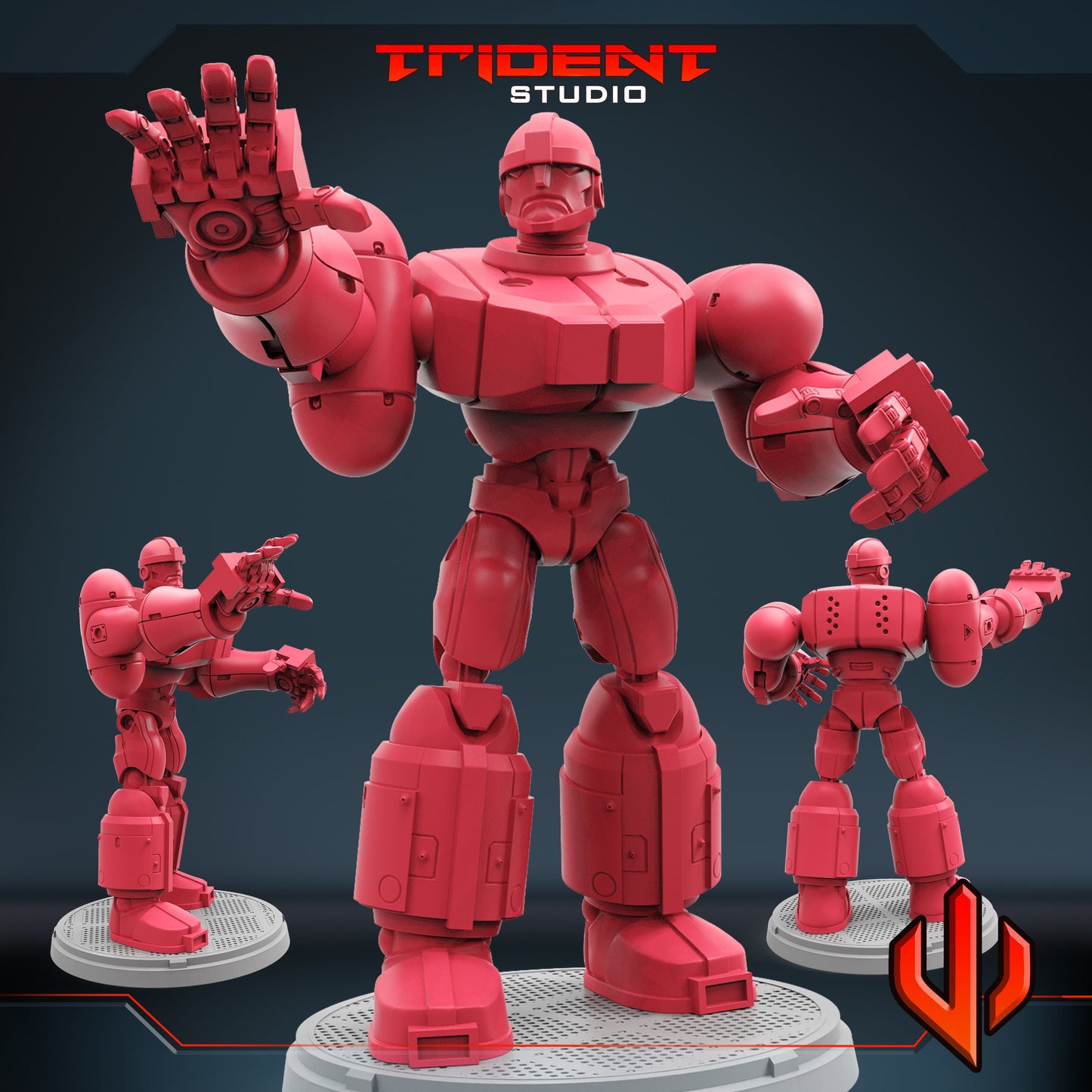 Sentinel - MvC F (Fan art sculpted by Trident Studio) (Crisis Protocol Proxy/Alternative)