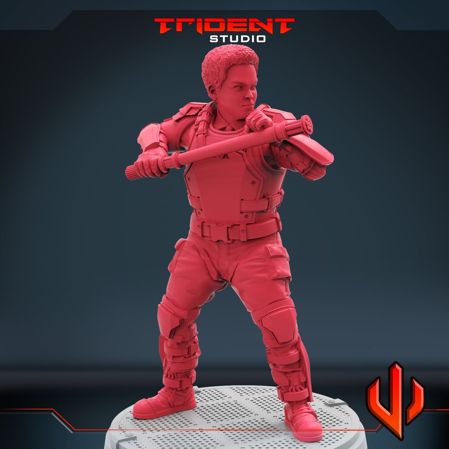 TVA Leader (Fan art sculpted by Trident Studio) (Crisis Protocol Proxy/Alternative)