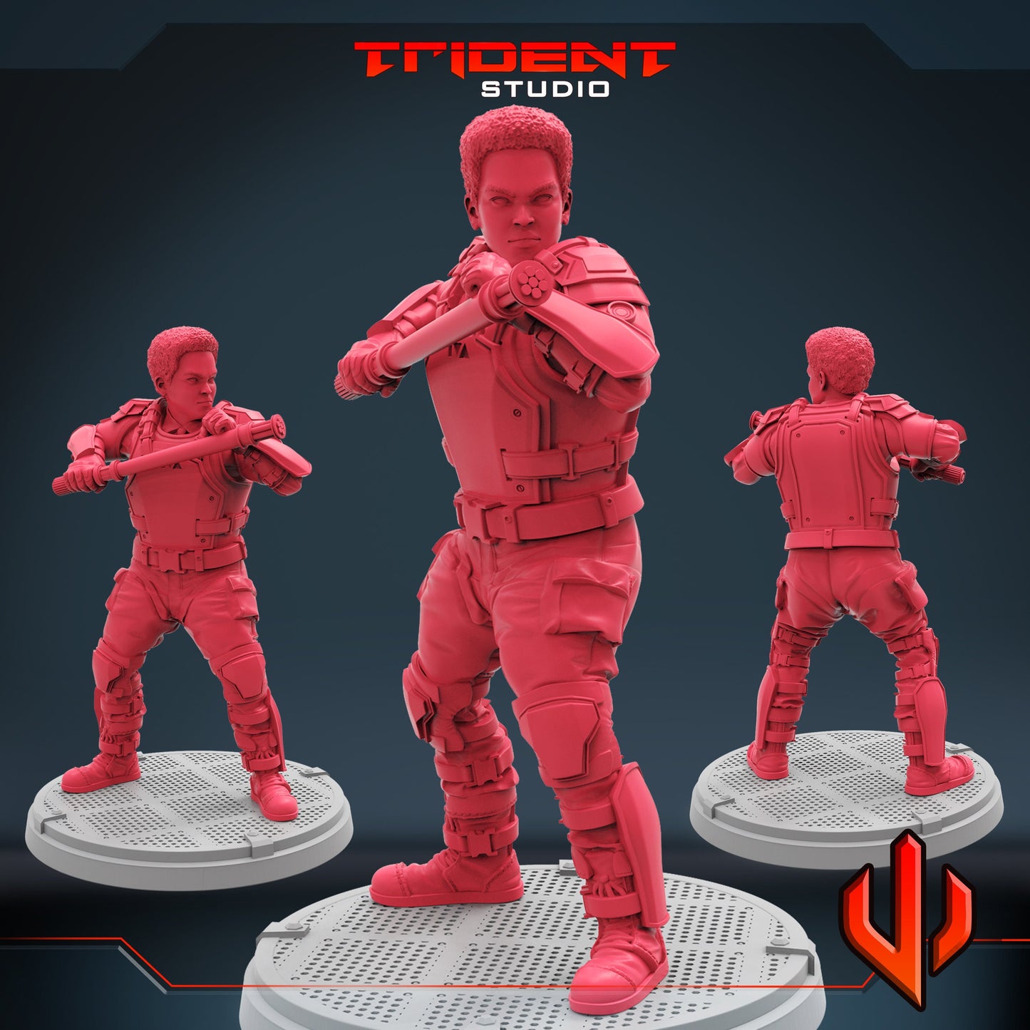 TVA Leader (Fan art sculpted by Trident Studio) (Crisis Protocol Proxy/Alternative)