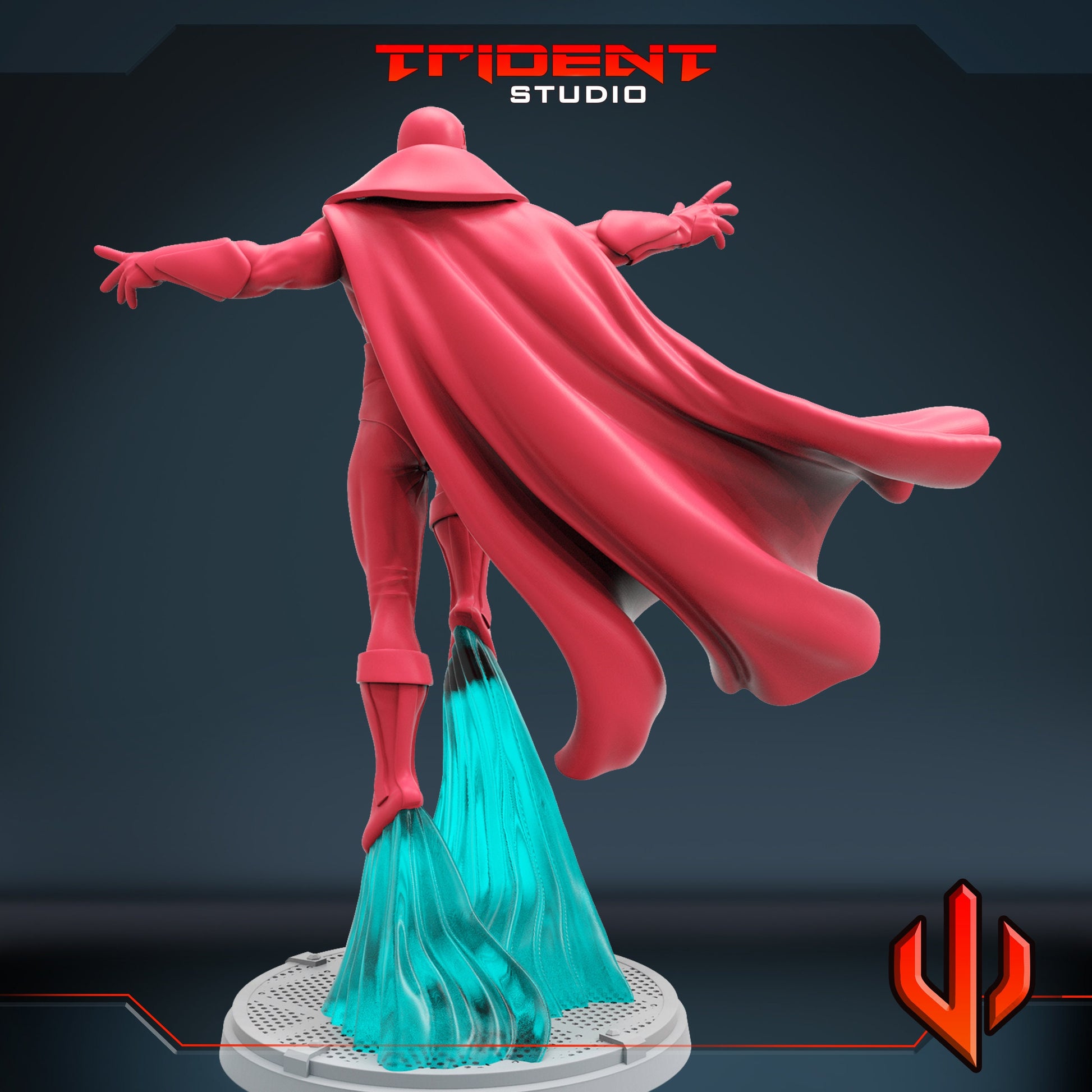 Vision (Fan art sculpted by Trident Studio) (Crisis Protocol Proxy/Alternative)
