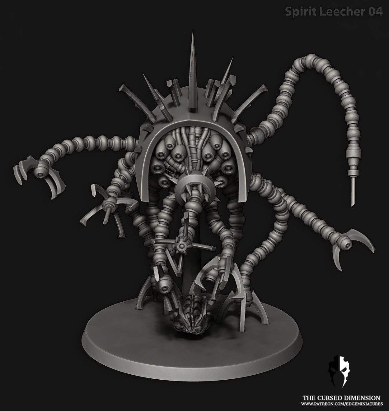 Spirit Leecher 04 - Cursed Elves (Sculpted by Edge Miniatures)
