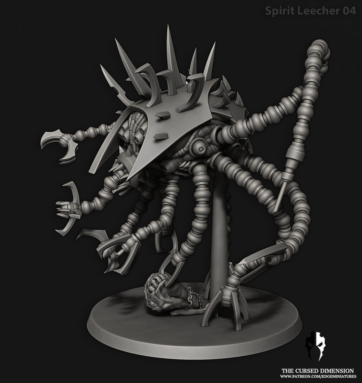 Spirit Leecher 04 - Cursed Elves (Sculpted by Edge Miniatures)