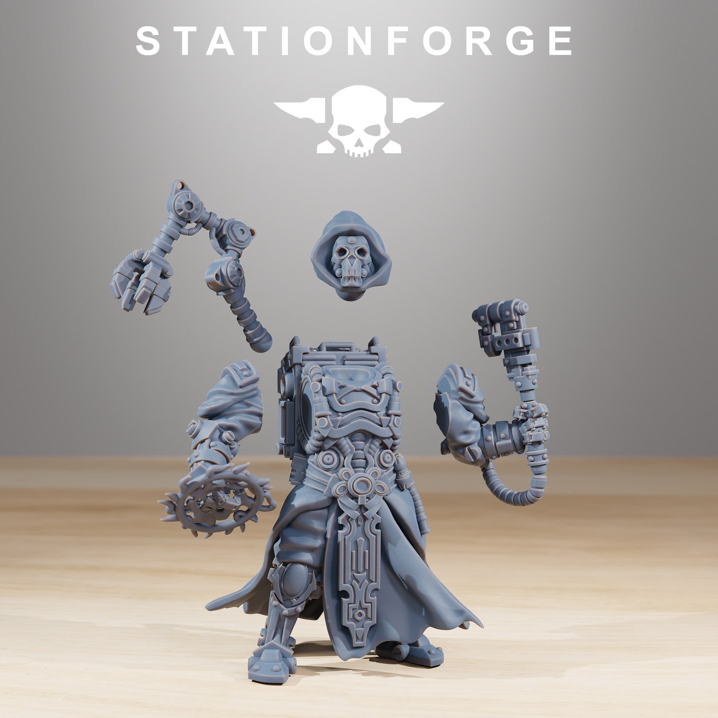Scavenger Techo Priest (sculpted by Stationforge)