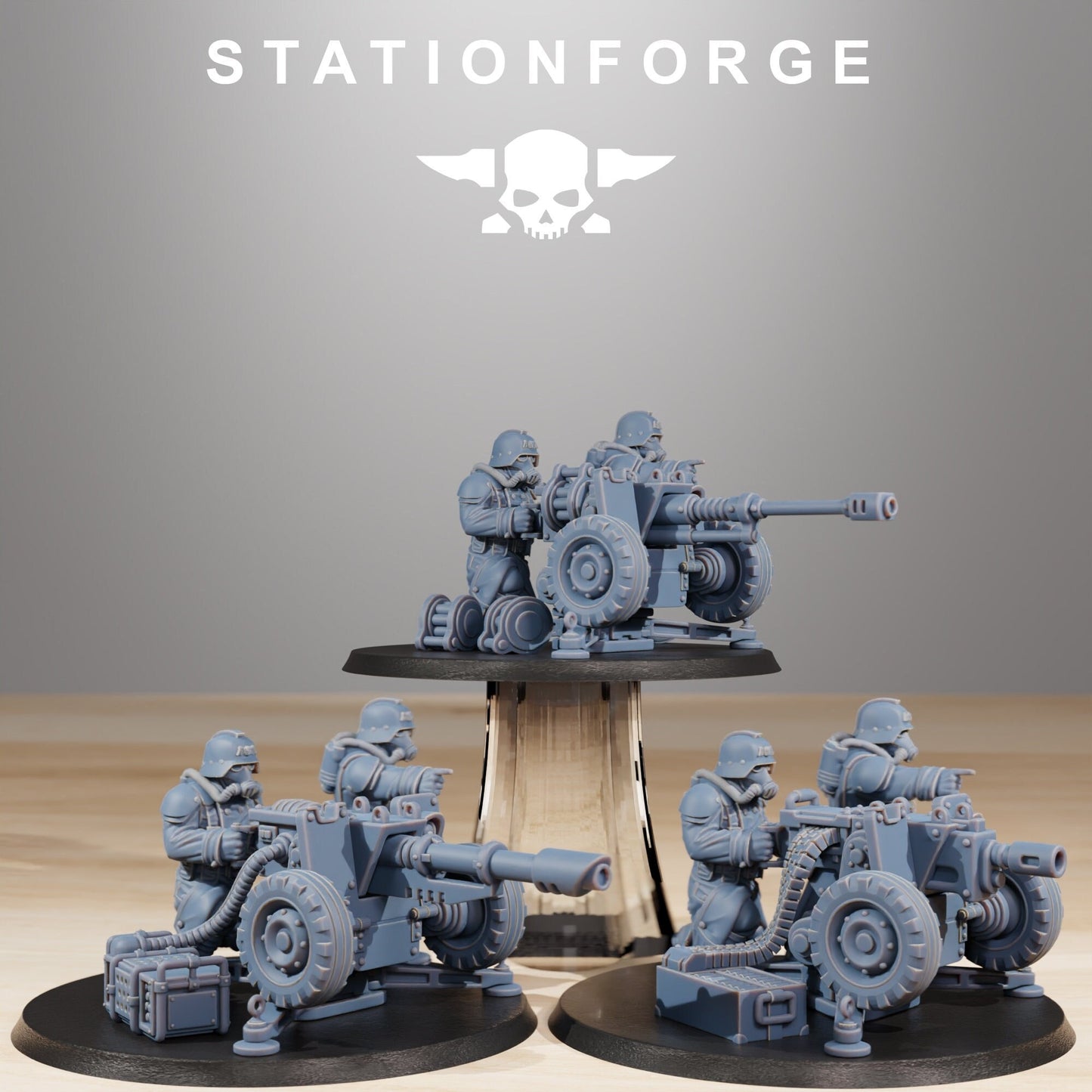 Grim Guard Battle Weapons (1) (sculpted by Stationforge)