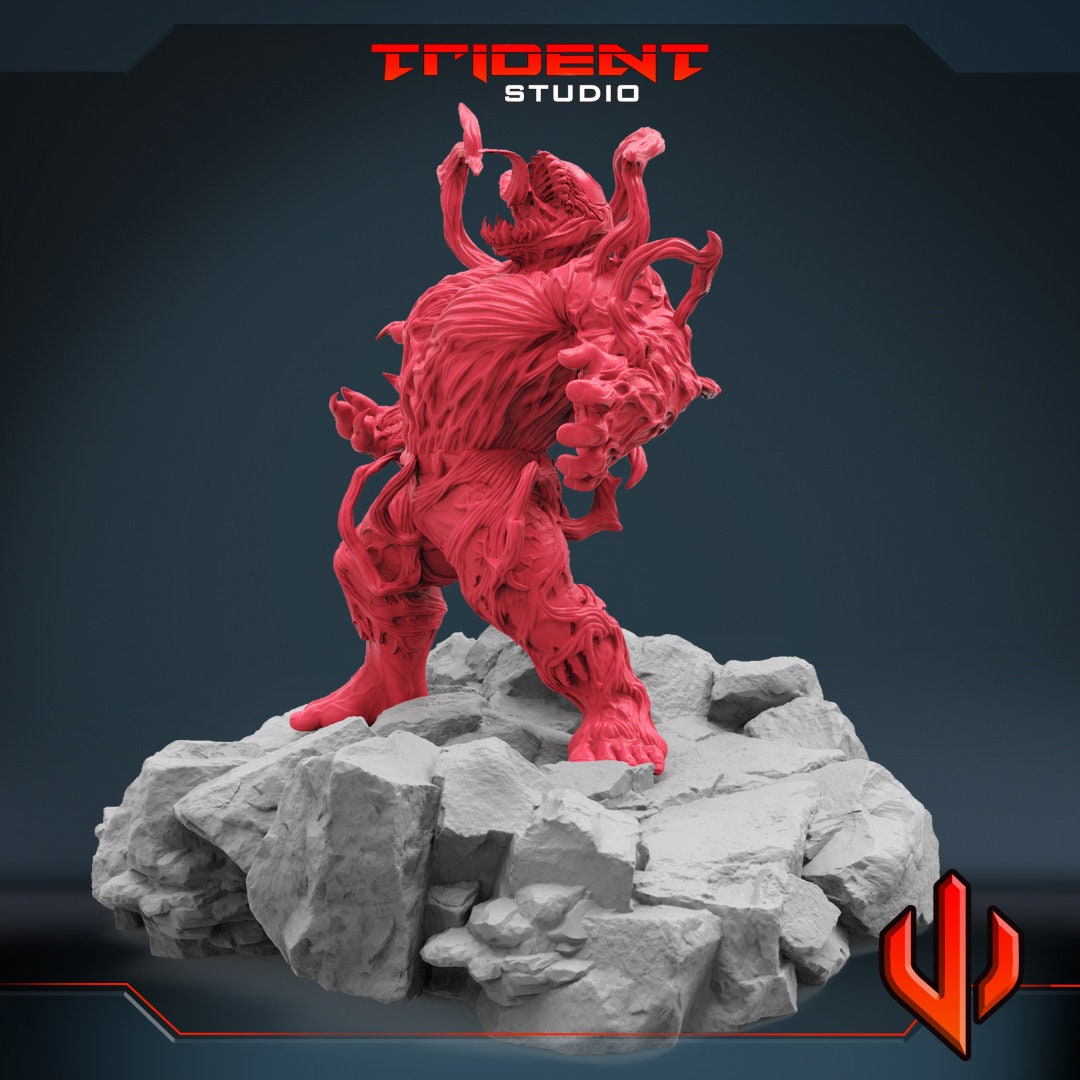 Venomised Hulk (Fan art sculpted by Trident Studio) (Crisis Protocol Proxy/Alternative)