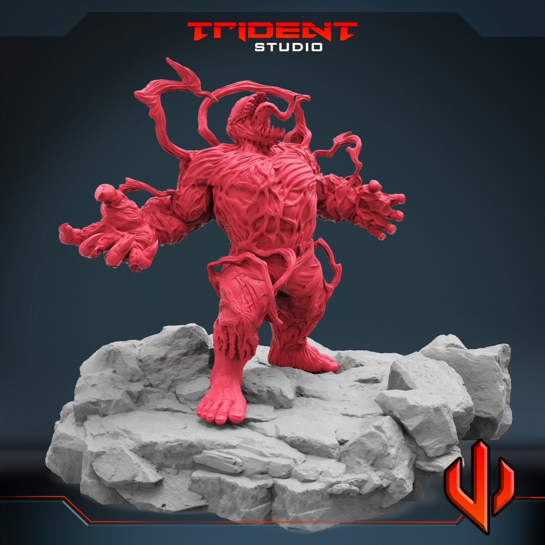 Venomised Hulk (Fan art sculpted by Trident Studio) (Crisis Protocol Proxy/Alternative)