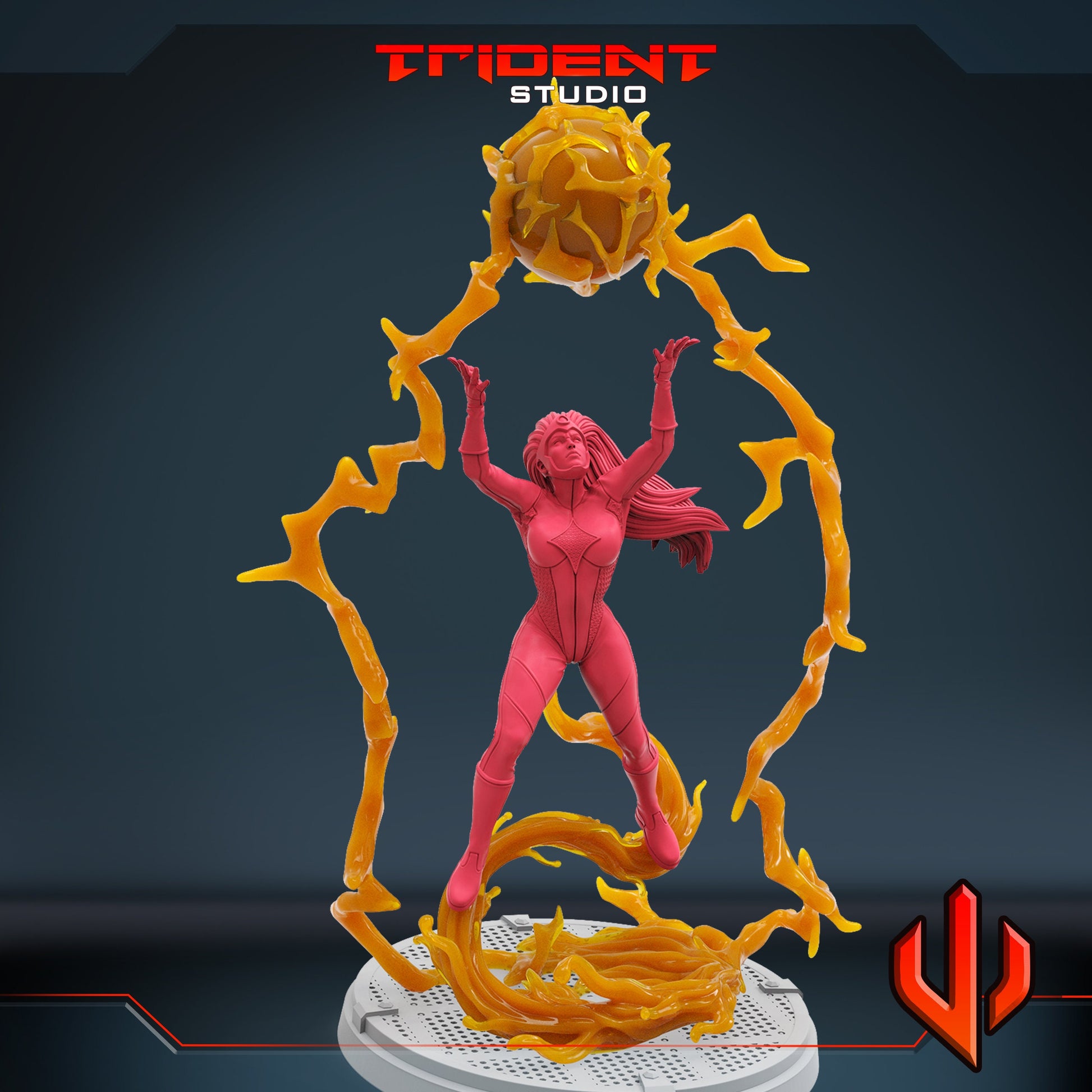 Dark Star (Fan art sculpted by Trident Studio) (Crisis Protocol Proxy/Alternative)