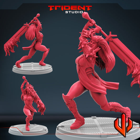 Magik Phoenix Force B (Fan art sculpted by Trident Studio) (Crisis Protocol Proxy/Alternative)