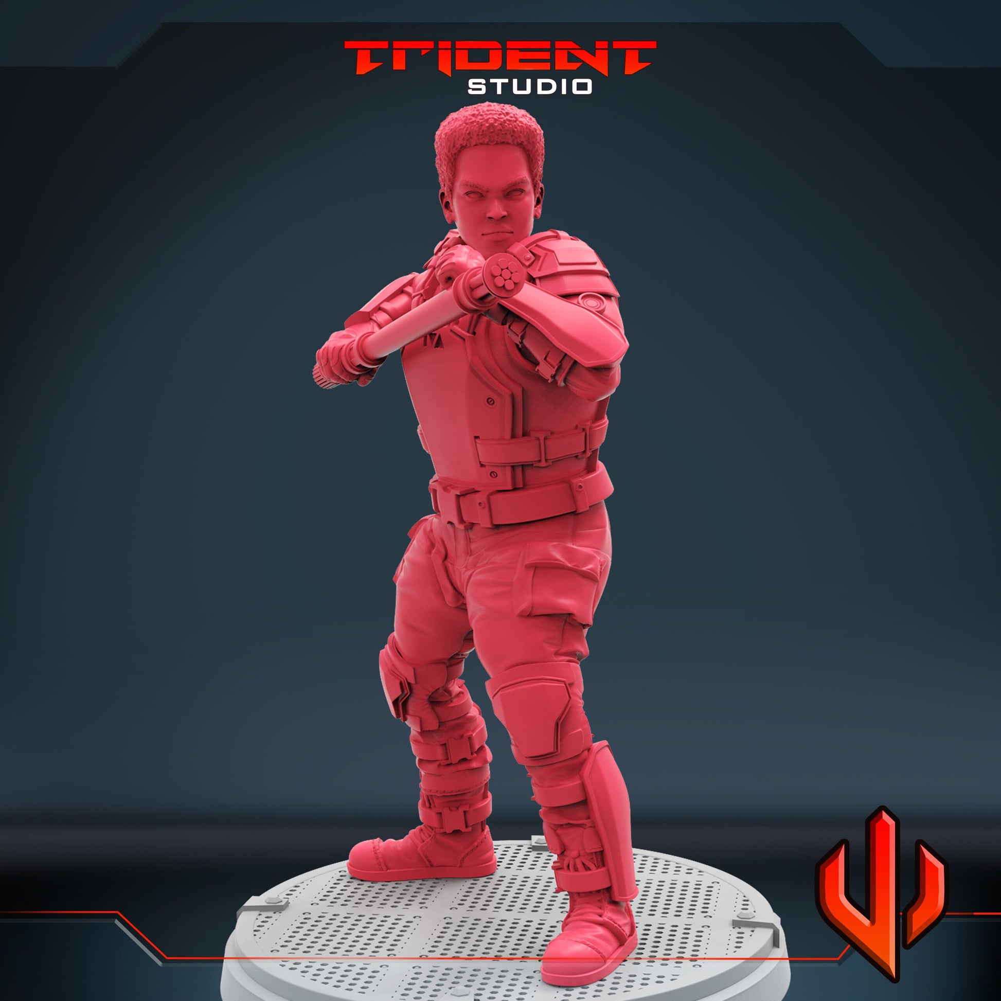 TVA Leader (Fan art sculpted by Trident Studio) (Crisis Protocol Proxy/Alternative)