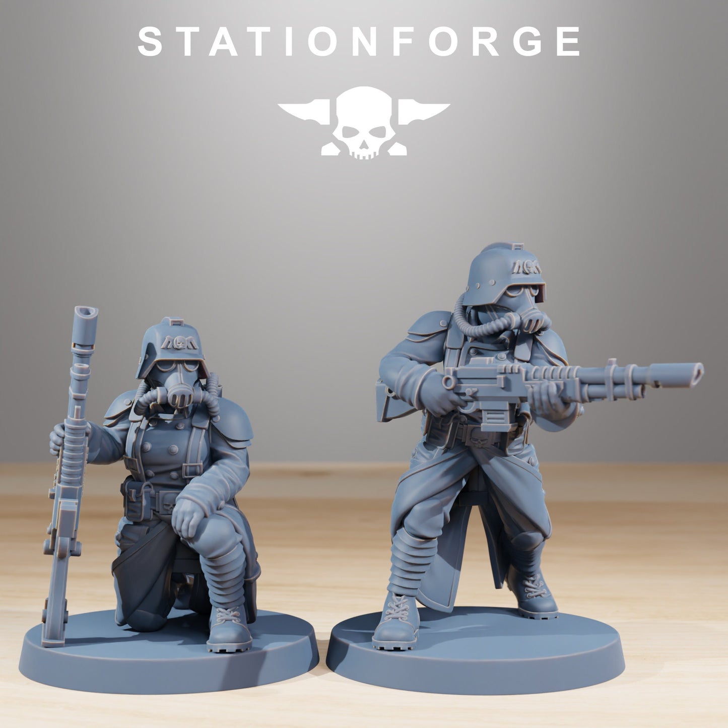Grim Guard - Sisters of War - set of 10 (sculpted by Stationforge)