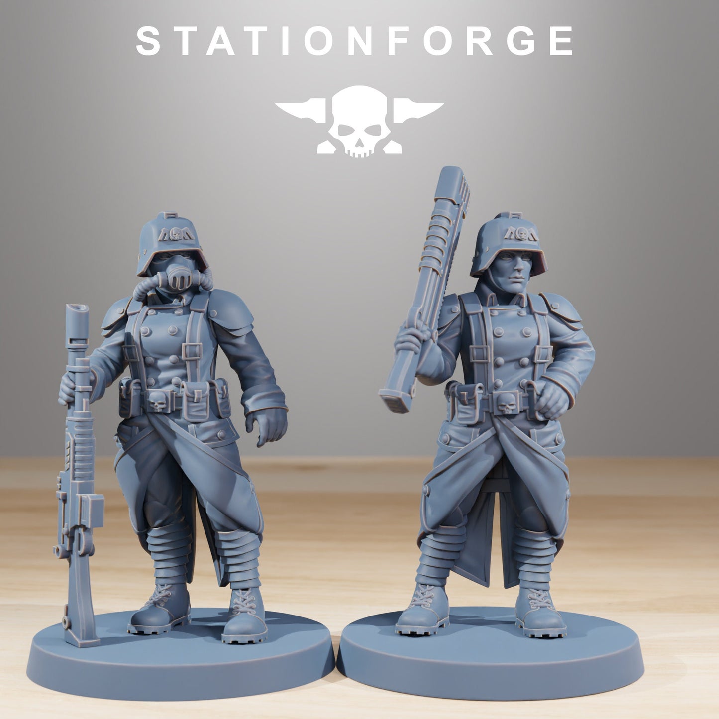 Grim Guard - Sisters of War - set of 10 (sculpted by Stationforge)