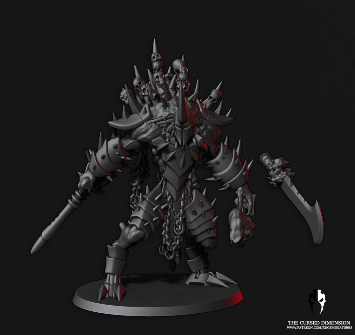 Pain Lord 01 - Cursed Elves (Sculpted by Edge Miniatures)