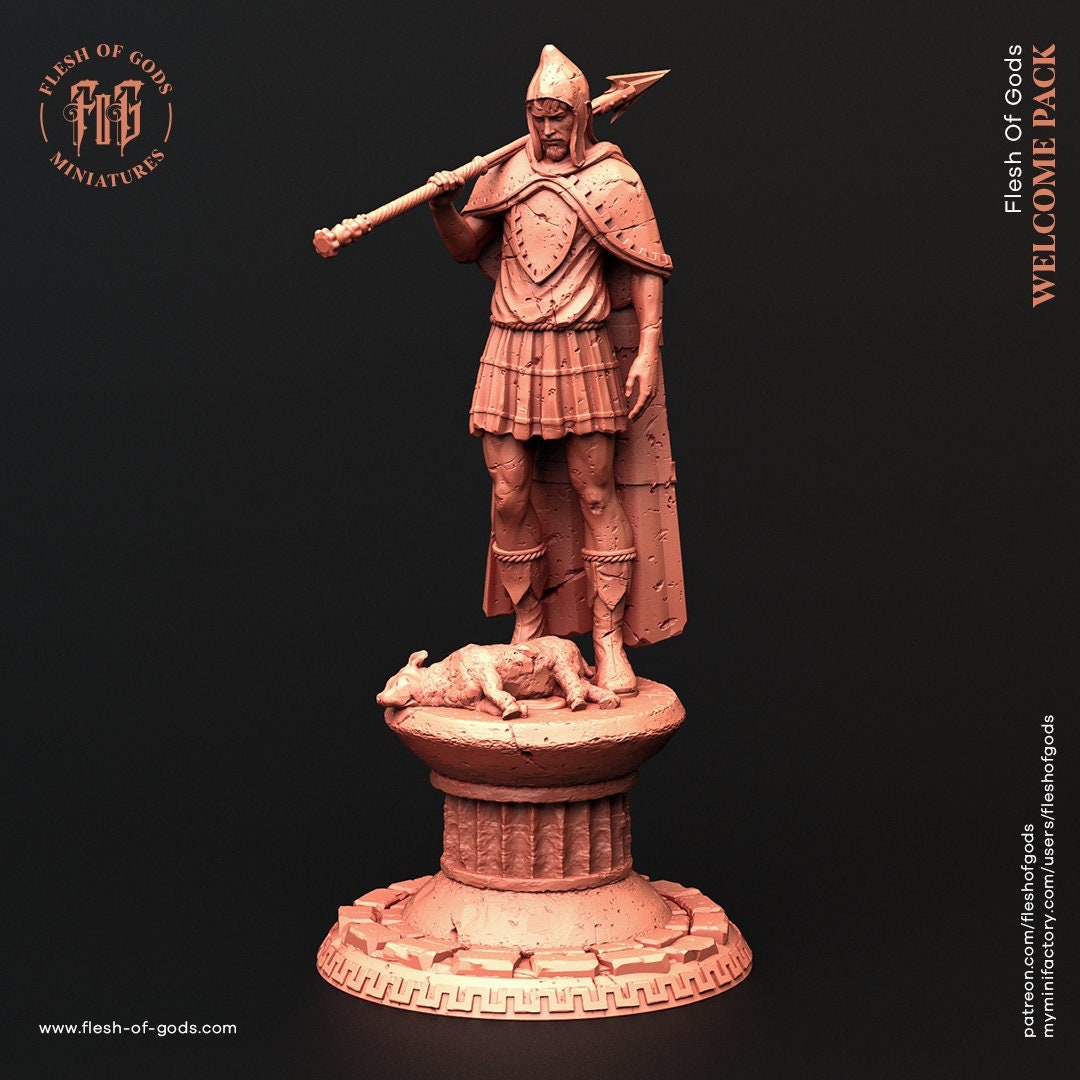 Aletheios Monument (sculpted by Flesh of Gods miniatures)